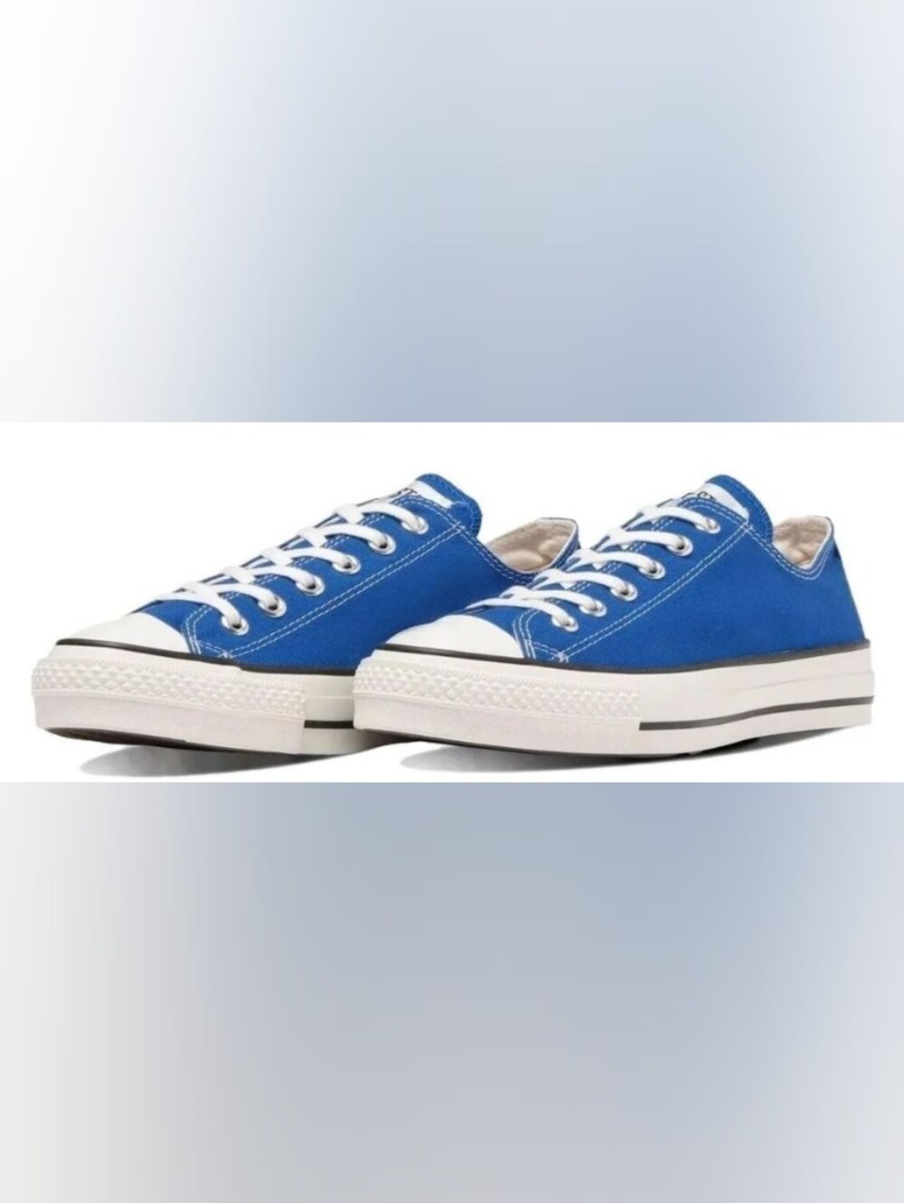 Chuck Taylor All Star OX Low 'Blue' Men's Low-Top Canvas Sneakers Size 12 New